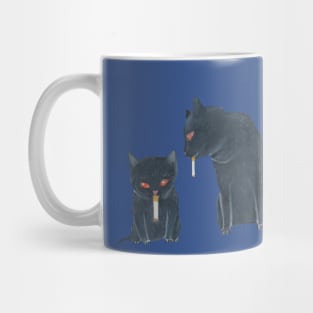 The Cig Cats - Bagel & Mephisto Mug